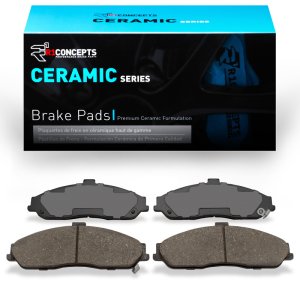 Cadillac XLR Brake Pads - Front - R1 Concepts - R1 Ceramic - `97-`13